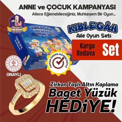 Kıblegâh Temel Dini Bilgiler Aile Oyunu BAGET HEDİYELİ!!!