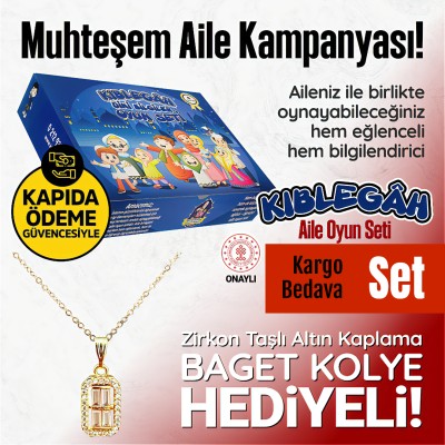 Kıblegâh Temel Dini Bilgiler Aile Oyunu HEDİYELİ!!!